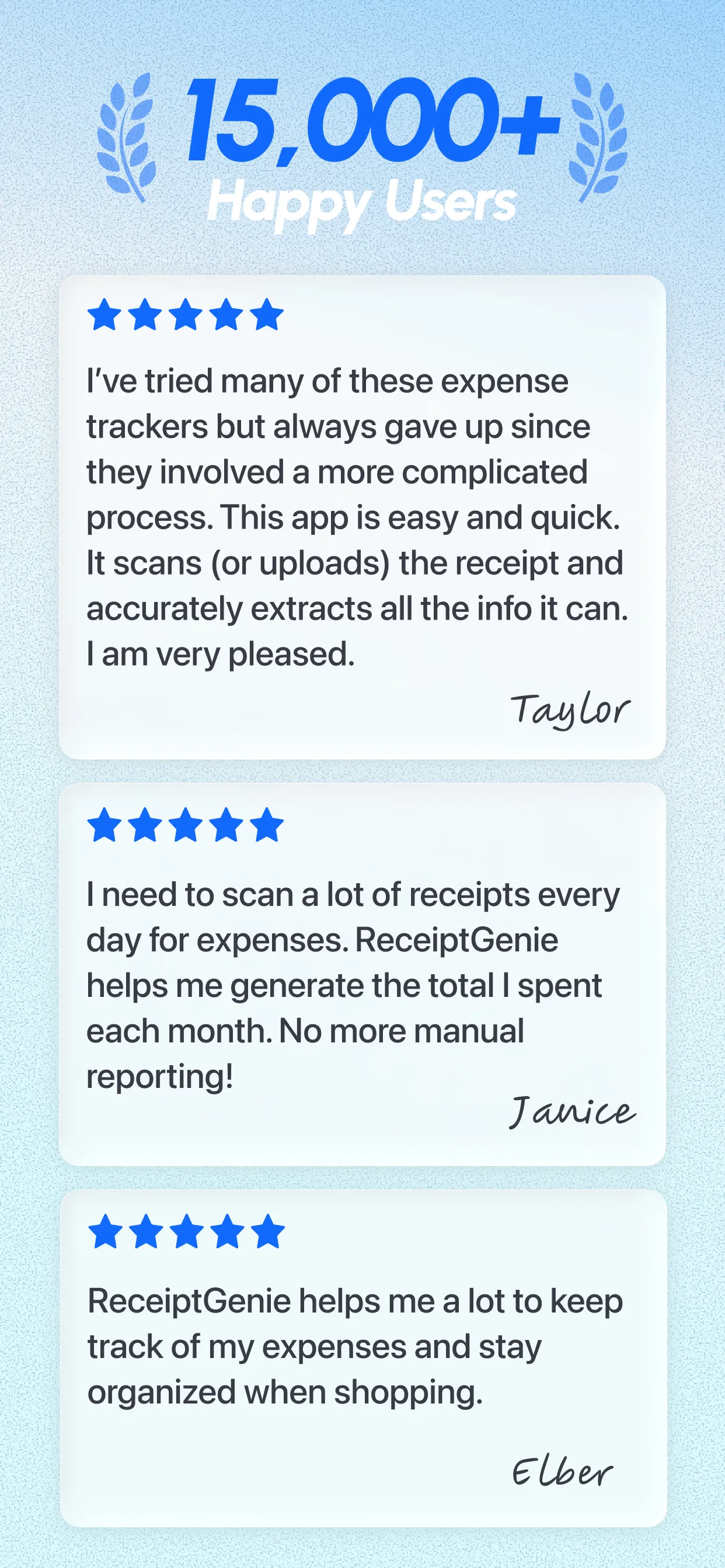 ReceiptGenie expense insights